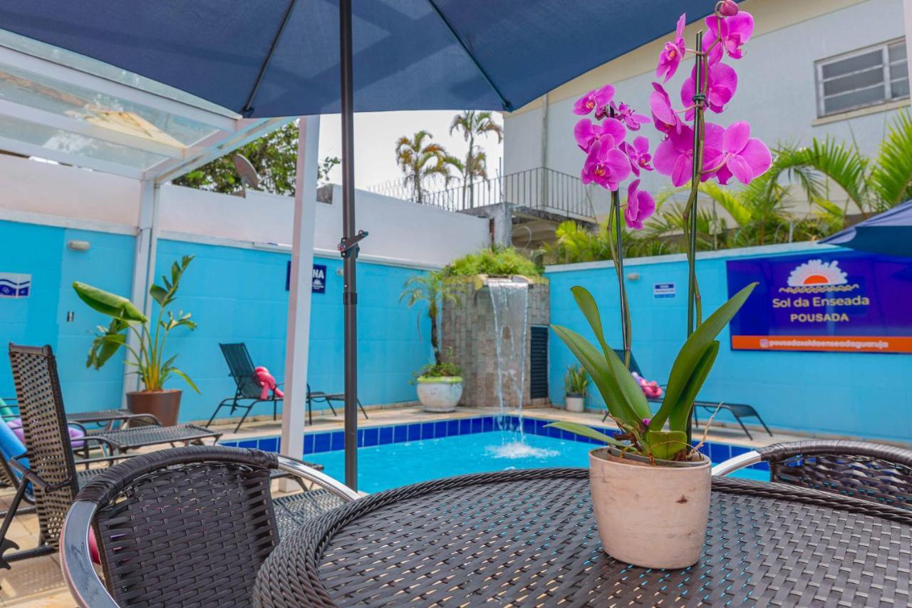 Pousada Sol Da Enseada Guaruja Inn - Piscina Aquecida エクステリア 写真